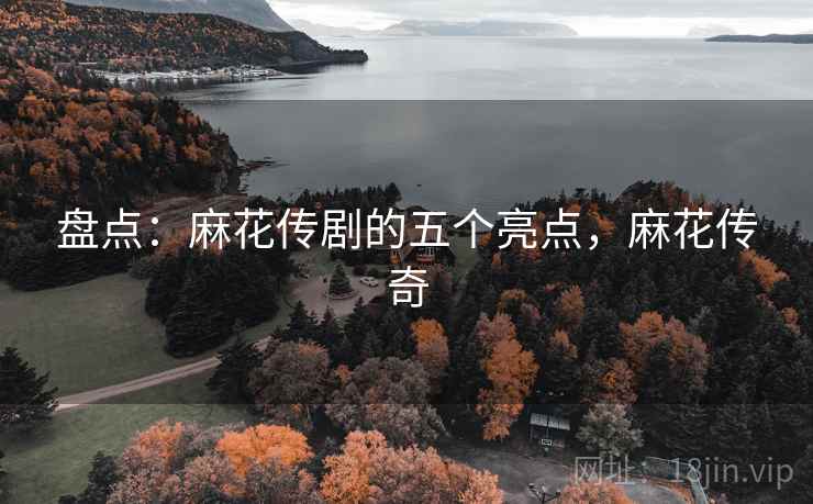 盘点：麻花传剧的五个亮点，麻花传奇